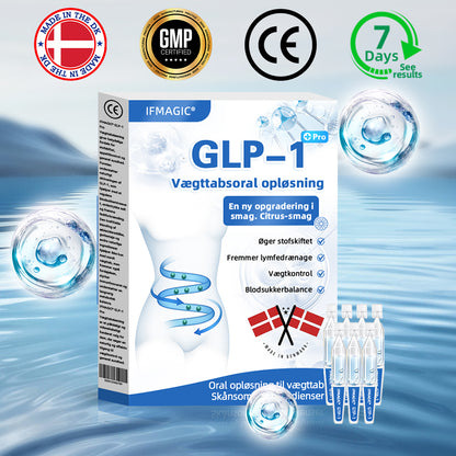 IFMAGIC® GLP-1 Pro Vægttab Oral Opløsning👩‍⚕️En dosis om dagen – synlige resultater inden for 7 dage🔥Velegnet til kroniske sygdomme, fedme, diabetes, hjerte-kar-sygdomme 🏆