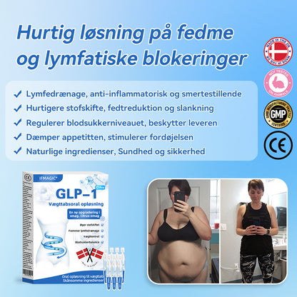 IFMAGIC® GLP-1 Pro Vægttab Oral Opløsning👩‍⚕️En dosis om dagen – synlige resultater inden for 7 dage🔥Velegnet til kroniske sygdomme, fedme, diabetes, hjerte-kar-sygdomme 🏆
