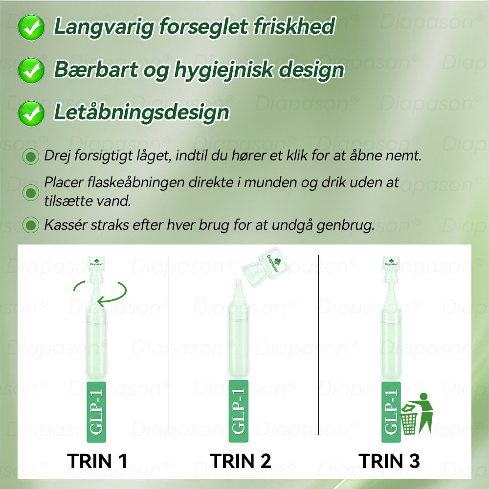 Officiel Butik | Diapason® GLP-1 9-i-1 oral sundhedsvæske 🌿 Formel til beskyttelse mod kronisk sygdom 🏆