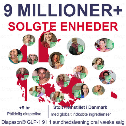 Officiel Butik | Diapason® GLP-1 9 I 1 Sundhedsløsning Oral Væske 🌿 Formel til beskyttelse mod kronisk sygdom