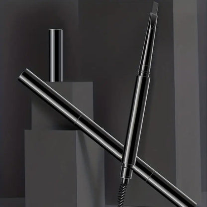 Vandfast dobbelthovedet øjenbrynsblyant med svedresistent børste