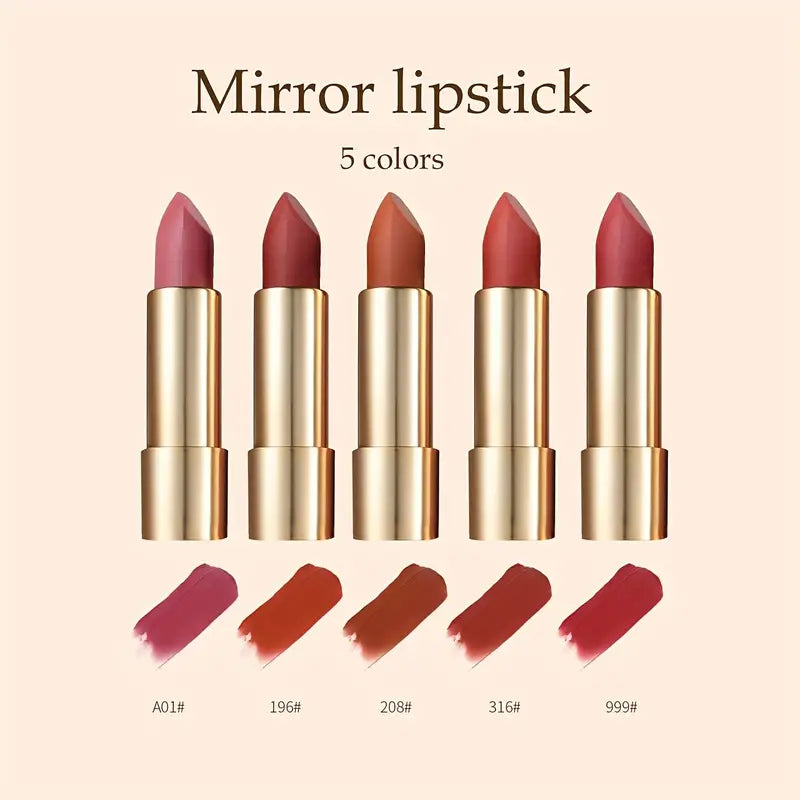 Fløjlsblødt fugtgivende læbestiftsæt